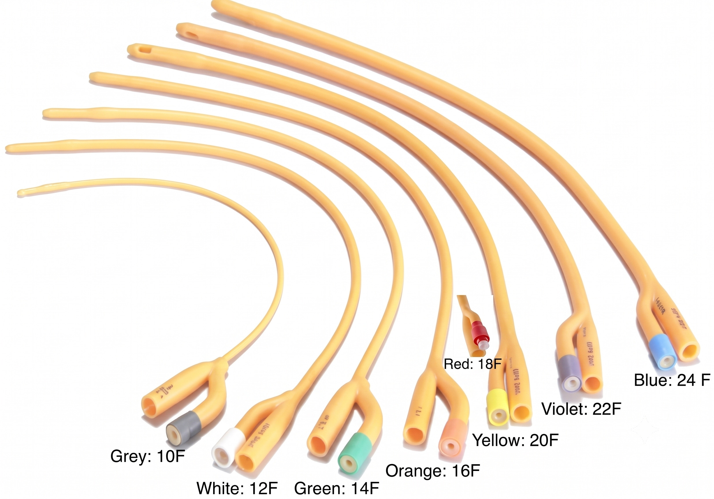 Foley Catheters – Various Sizes